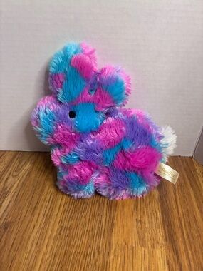 Dan Dee Pink, Blue, And Purple Tie Dye Bunny Rabbit Plush Stuffed Animal Peeps